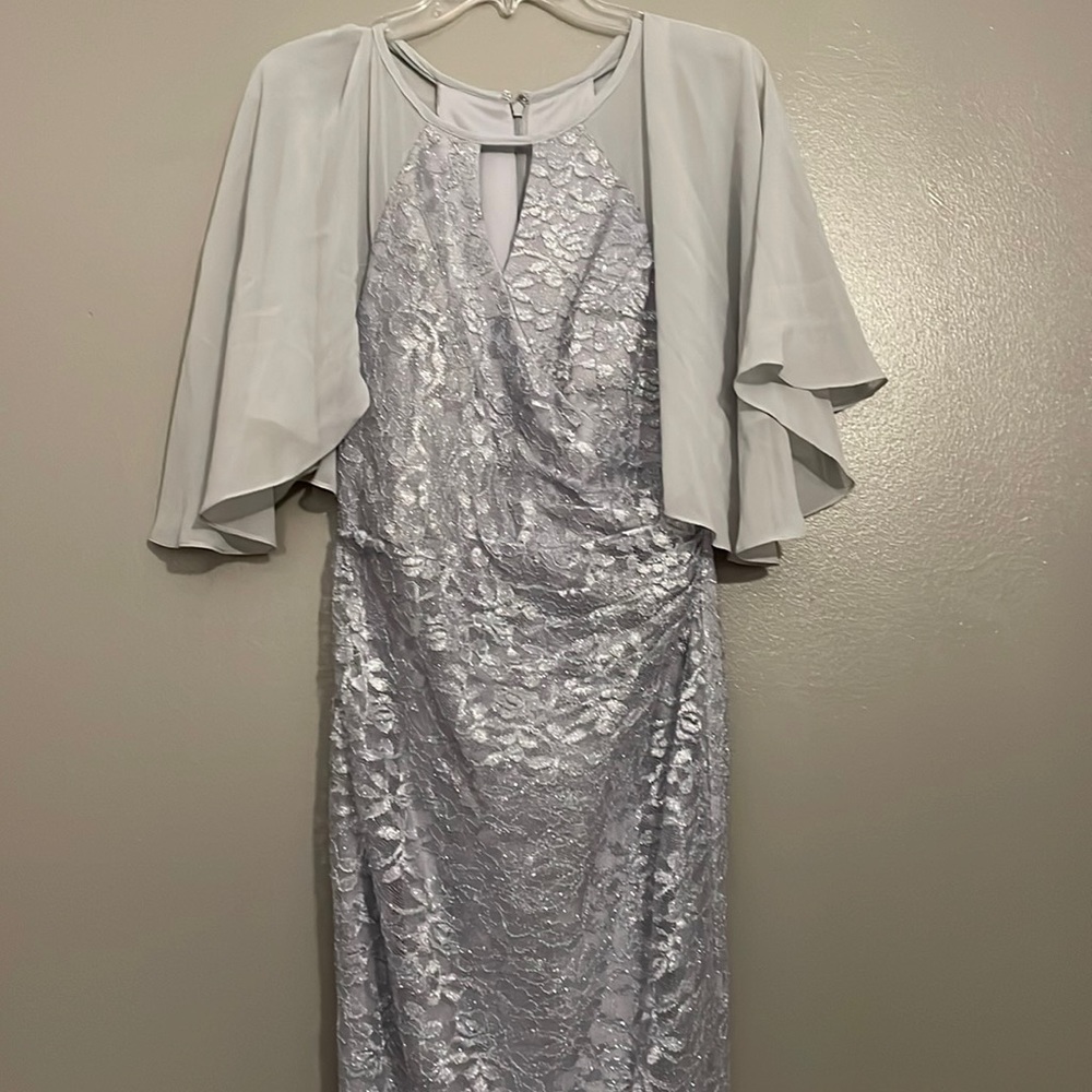 Mother of the Bride/Formal Dress Silver